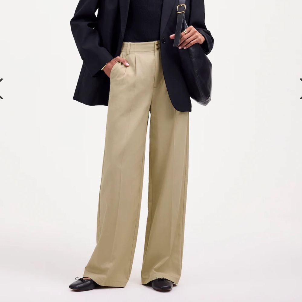 Madewell Harlowe Wide-Leg Trousers